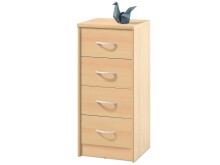 Kommode >Olli< in Buche - 38x86x35cm (BxHxT)
