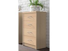 Kommode >Olli< in Buche - 38x86x35cm (BxHxT)