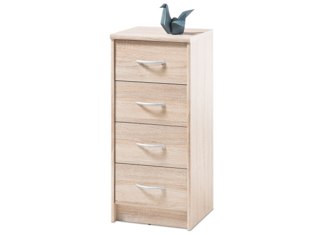 Kommode >Olli< in Sonoma-Eiche - 38x86x35cm (BxHxT)