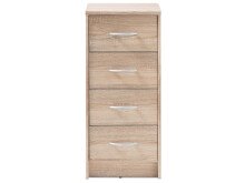 Kommode >Olli< in Sonoma-Eiche - 38x86x35cm (BxHxT)