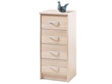 Kommode >Olli< in Sonoma-Eiche - 38x86x35cm (BxHxT)