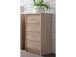 Kommode >Olli< in Sonoma-Eiche - 38x86x35cm (BxHxT)