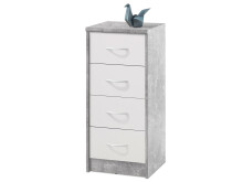 Kommode >Olli< in Beton - 38x86x35cm (BxHxT)
