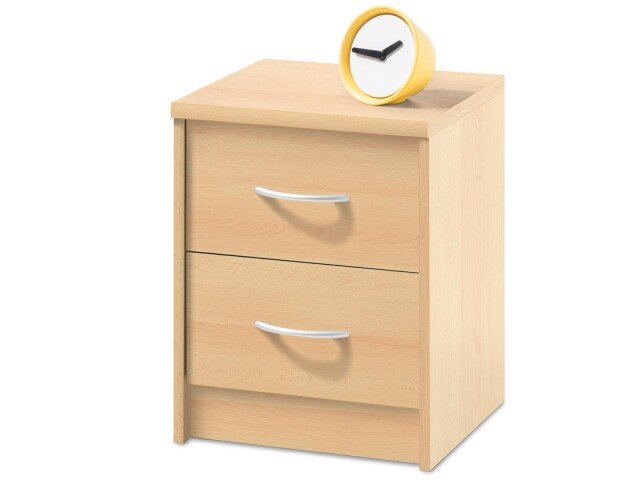 Nachtkonsole >Olli< in Buche - 38x48x35cm (BxHxT)