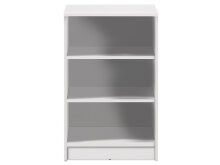 Regal >Olli< in Weiß - 54x86x34cm (BxHxT)