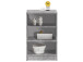 Regal >Olli< in Beton - 54x86x34cm (BxHxT)