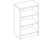 Regal >Olli< in Beton - 54x86x34cm (BxHxT)