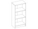 Regal >Olli< in Sonoma-Eiche - 54x111x34cm (BxHxT)