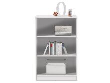 Regal >Olli< in Weiß - 72x111x34cm (BxHxT)