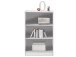 Regal >Olli< in Weiß - 72x111x34cm (BxHxT)