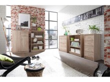 Regal >Olli< in Sonoma-Eiche - 72x111x34cm (BxHxT)