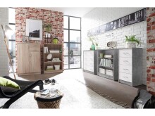 Regal >Olli< in Sonoma-Eiche - 72x111x34cm (BxHxT)