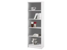 Regal >Olli< in Weiß - 54x148x34cm (BxHxT)