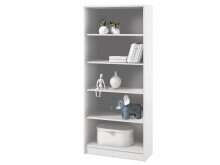 Regal >Olli< in Weiß - 72x148x34cm (BxHxT)