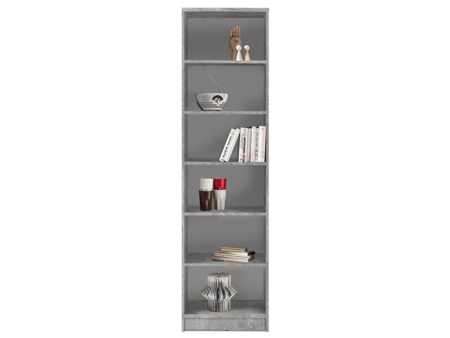 Regal >Olli< in Beton - 54x198x34cm (BxHxT)
