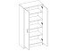Aktenschrank >Olli< in Weiß - 72x148x35cm (BxHxT)