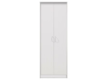 Aktenschrank >Olli< in Weiß - 72x198x35cm (BxHxT)