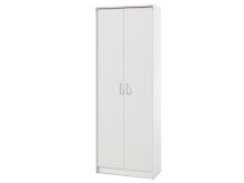 Aktenschrank >Olli< in Weiß - 72x198x35cm (BxHxT)