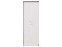 Aktenschrank >Olli< in Weiß - 72x198x35cm (BxHxT)