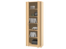 Aktenschrank >Olli< in Buche - 72x198x35cm (BxHxT)