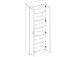 Aktenschrank >Olli< in Buche - 72x198x35cm (BxHxT)