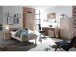 Aktenschrank >Olli< in Sonoma-Eiche - 72x198x35cm (BxHxT)