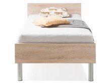 Bett >Olli< in Sonoma-Eiche - 96x76x206cm (BxHxT)
