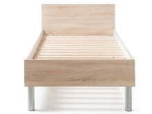Bett >Olli< in Sonoma-Eiche - 96x76x206cm (BxHxT)