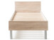 Bett >Olli< in Sonoma-Eiche - 96x76x206cm (BxHxT)
