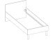 Bett >Olli< in Sonoma-Eiche - 96x76x206cm (BxHxT)