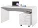 Schreibtisch >Olli< in Weiß - 150x75x75cm (BxHxT)