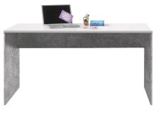 Schreibtisch >Olli< in Beton - 150x75x75cm (BxHxT)