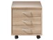 Rollcontainer >Olli< in Sonoma-Eiche - 46x48x54cm (BxHxT)