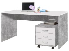Rollcontainer >Olli< in Beton - 46x48x54cm (BxHxT)