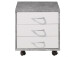 Rollcontainer >Olli< in Beton - 46x48x54cm (BxHxT)