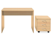 Schreibtisch >Olli< - 106x75x75cm (BxHxT)