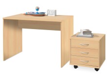 Schreibtisch >Olli< - 106x75x75cm (BxHxT)