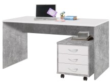Büro-Set >Olli< (4-teilig) in Beton