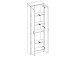 Garderobenschrank >Selene< in Sonoma-Eiche - 55x190x25cm (BxHxT)