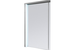 Spiegelschrank >Kirkja< in Weiß - 86x68x17,5cm (BxHxT)