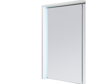 Spiegelschrank >Kirkja< in Weiß - 86x68x17,5cm (BxHxT)