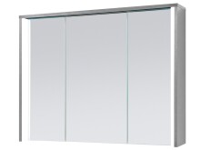 Spiegelschrank >Kirkja< in Weiß - 86x68x17,5cm (BxHxT)
