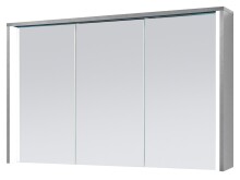 Spiegelschrank >Kirkja< in Weiß - 86x68x17,5cm (BxHxT)