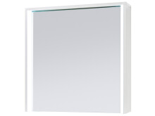 Spiegelschrank >Kirkja< in Weiß - 86x68x17,5cm (BxHxT)