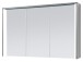 Spiegelschrank >Kirkja< in Weiß - 86x68x17,5cm (BxHxT)