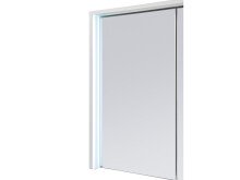 Spiegelschrank >Kirkja< in Weiß - 86x68x17,5cm (BxHxT)