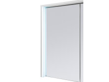 Spiegelschrank >Kirkja< in Weiß - 86x68x17,5cm (BxHxT)