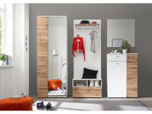 Sitzbank >Fee< in Wildeiche aus Kunststoff - 70x46x38cm (BxHxT)
