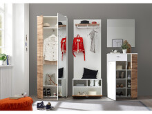 Sitzbank >Fee< in Wildeiche aus Kunststoff - 70x46x38cm (BxHxT)