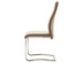 Esszimmerstuhl >Luton< (4-er Set) in Cappuccino Braun - 46x98x60 (BxHxT)